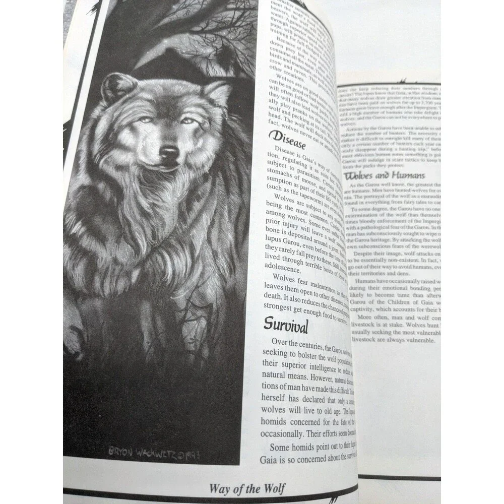 Ways Of The Wolf The Lupus Sourcebook For Werewolf The Apocalypse